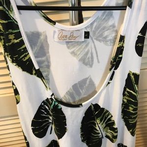 Ava Sky Tank dress with pockets.